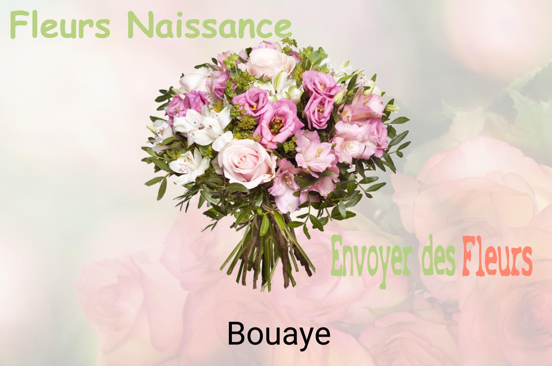 Bouquet de fleurs de naissance livré à Bouaye